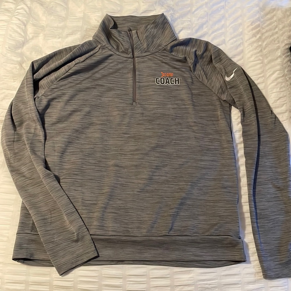 OTF Coach’s Grey Quarter Zip